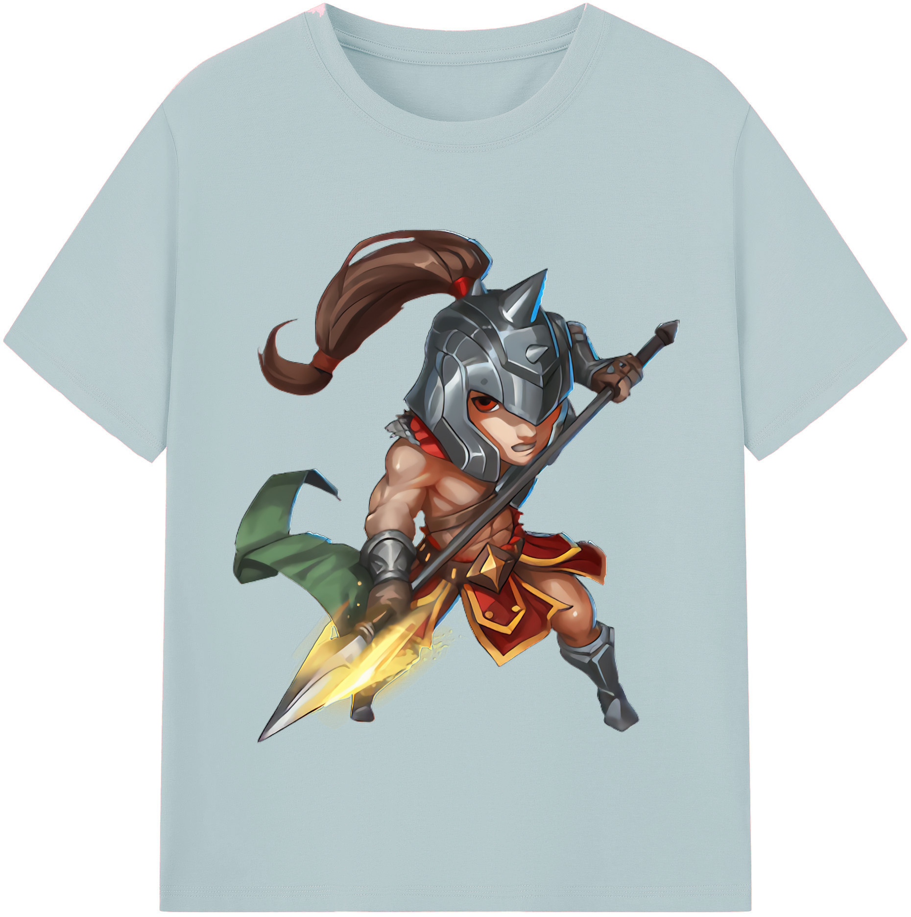 リーグ・オブ・レジェンド League of Legends LOL 綿100％半袖Tシャツ（フロントプリント）